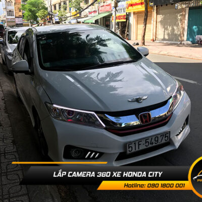 Lắp Camera 360 Độ Xe Honda City