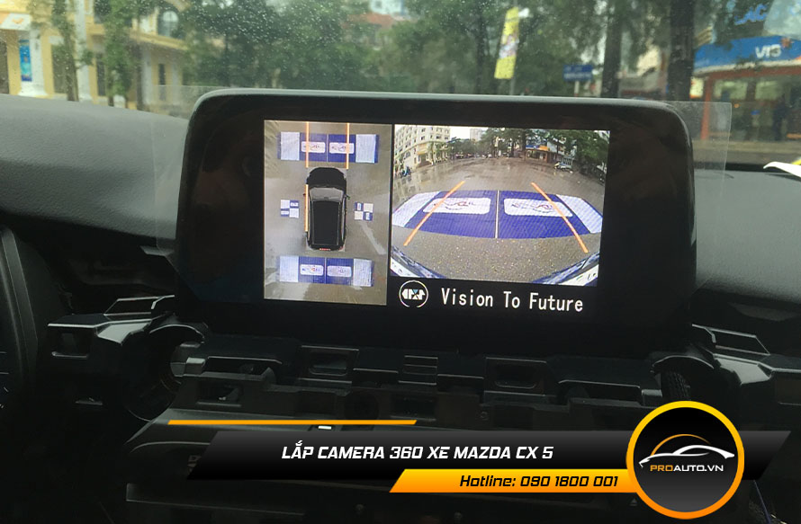 Lắp Camera 360 Độ Xe Mazda cx5 - Ảnh 3