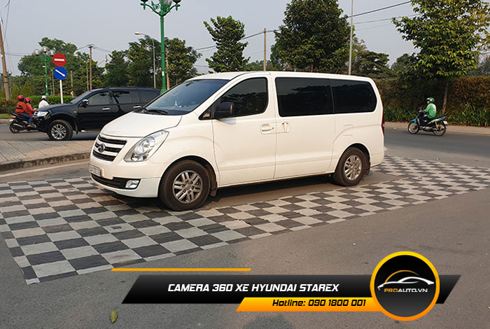 Nâng cấp và lắp camera 360 độ xe Hyundai Starex