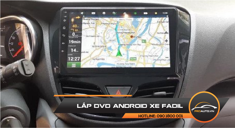 Màn hình Android xe Vinfast Fadil - Tích hợp chỉ đường thông minh