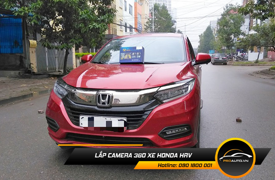 Nâng cấp và lắp camera 360 độ xe Honda HRV