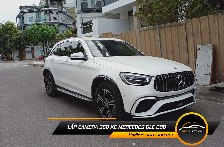 Nâng cấp và lắp camera 360 độ xe Mercedes GLC 200