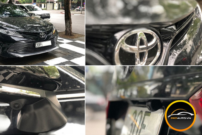 Lắp Camera 360 độ xe ô tô 