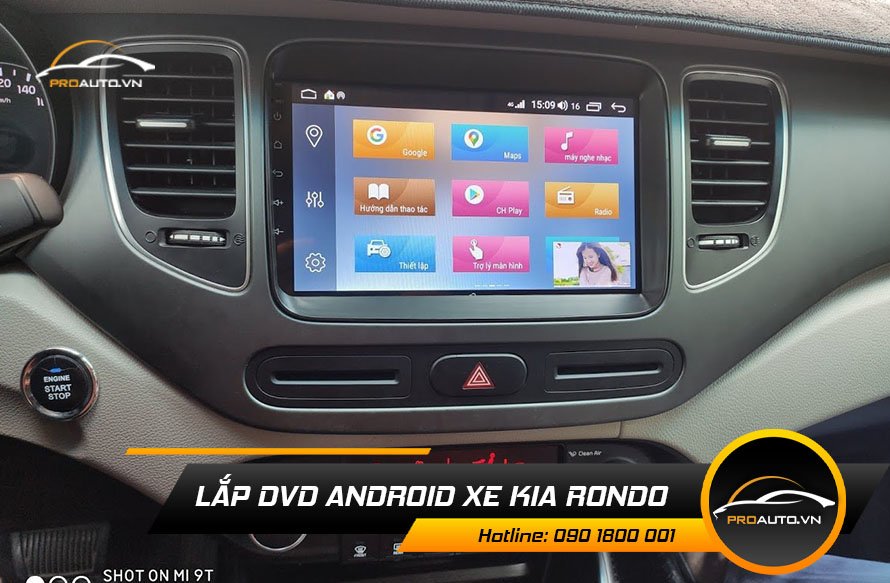 Nâng cấp màn hình Android xe ô tô Uy Tín