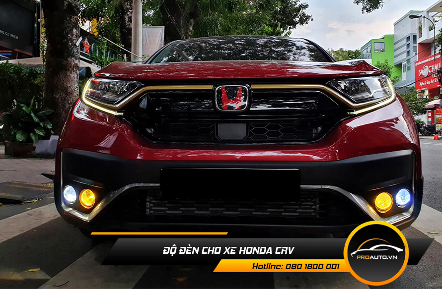 Độ đèn xe Honda CRV - Tăng tính thẩm mỹ cho xe