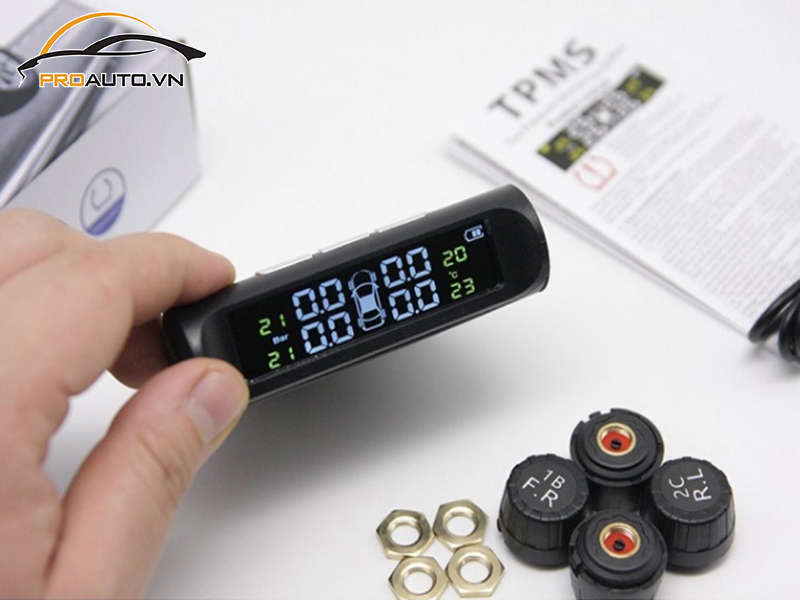 Lắp cảm biến áp suất lốp cho xe Hyundai Starex