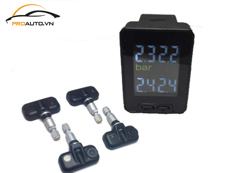 Lắp cảm biến áp suất lốp cho xe Toyota Granvia