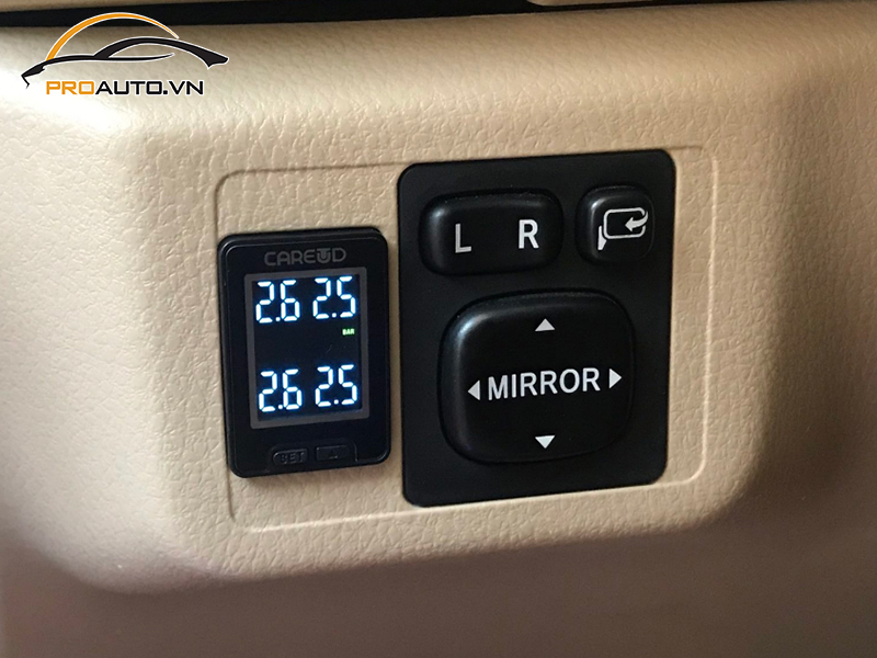 Lắp Cảm Biến Áp Suất Lốp Cho Xe VinFast Lux SA2.0