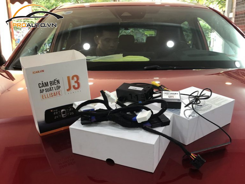 Lắp Cảm Biến Áp Suất Lốp Cho Xe Mazda 2