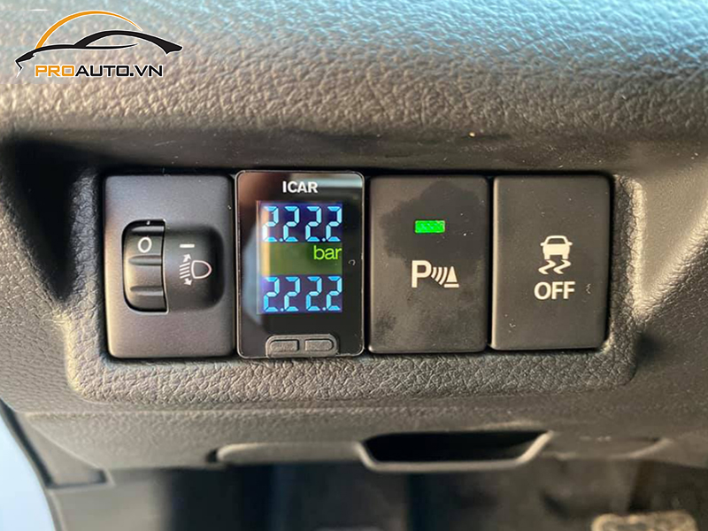 Lắp Cảm Biến Áp Suất Lốp Cho Xe Mitsubishi Outlander