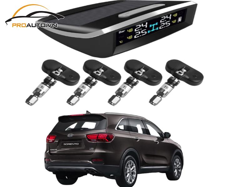 Lắp Cảm Biến Áp Suất Lốp Cho Xe Kia Sorento