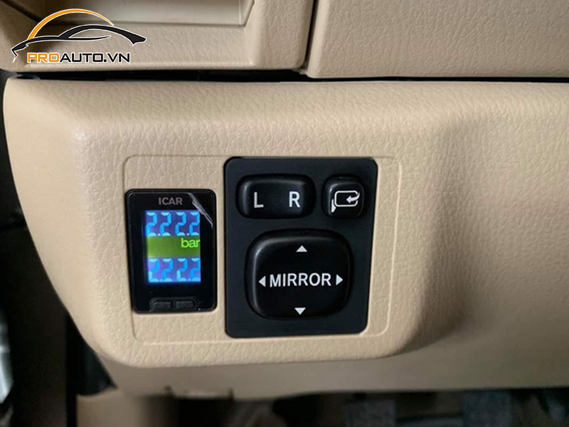 Lắp Cảm Biến Áp Suất Lốp Cho Xe Mercedes Benz V-Class