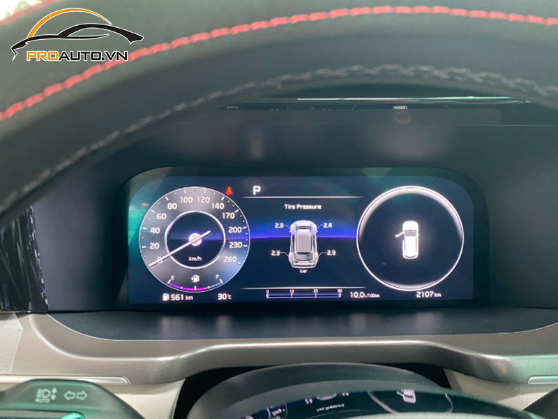 Lắp Cảm Biến Áp Suất Lốp Cho Xe Kia Sedona