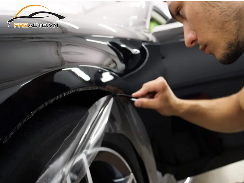 Dán phim PPF xe Toyota Land Cruiser