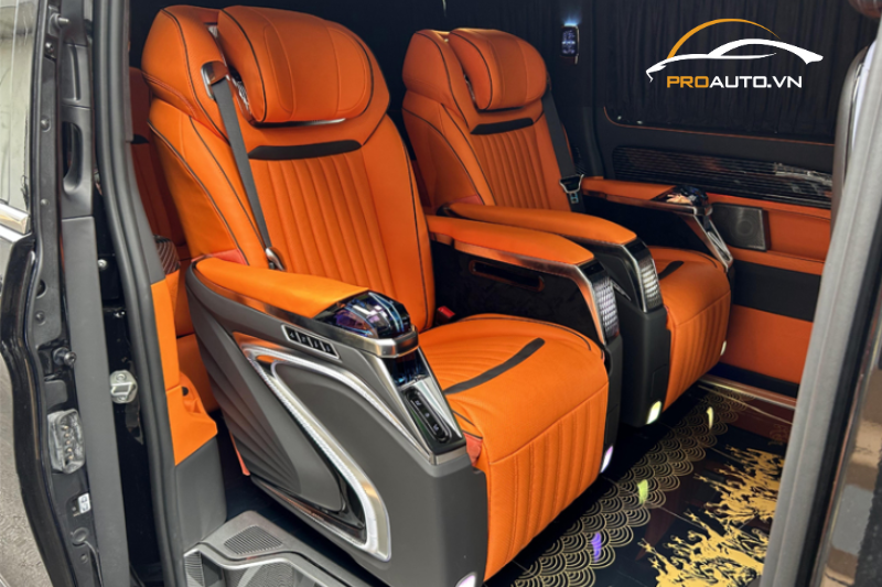 Độ ghế Limousine xe ô tô 