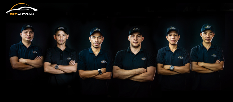 Đội ngũ kỹ thuật trung tâm PROAUTO.VN
