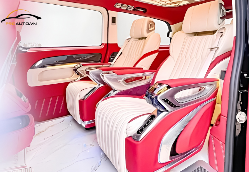 Mẫu ghế Limousine Crystal 4.0 