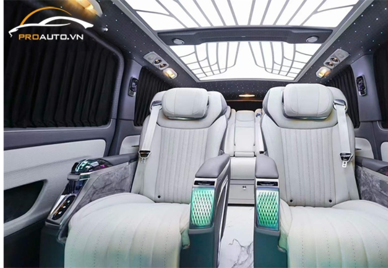 Mẫu ghế Limousine Crystal 5.0 