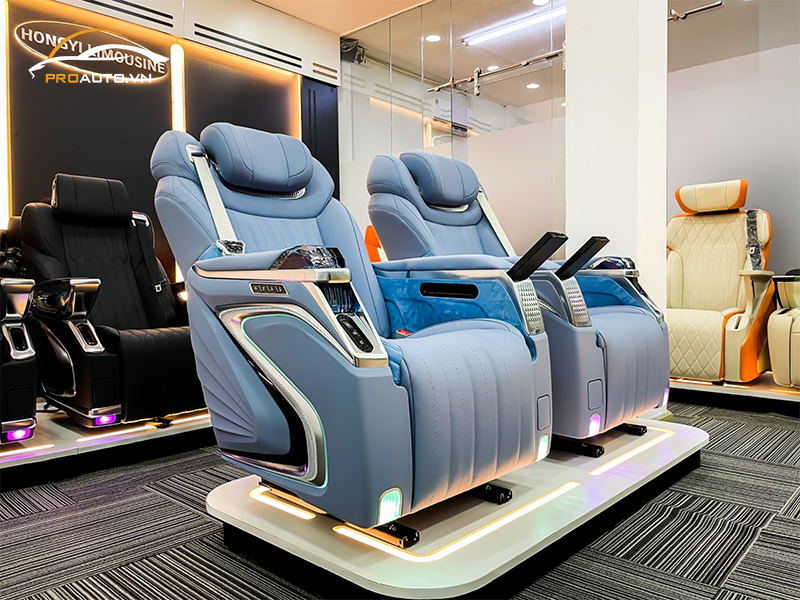 Mẫu ghế Limousine Crystal 5.0