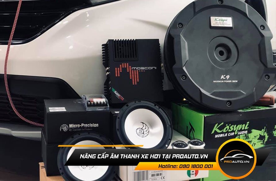 Nâng cấp âm thanh ô tô chuyên nghiệp tại Proauto.vn