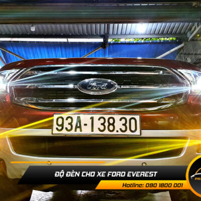 Độ Đèn Xe Ford Everest