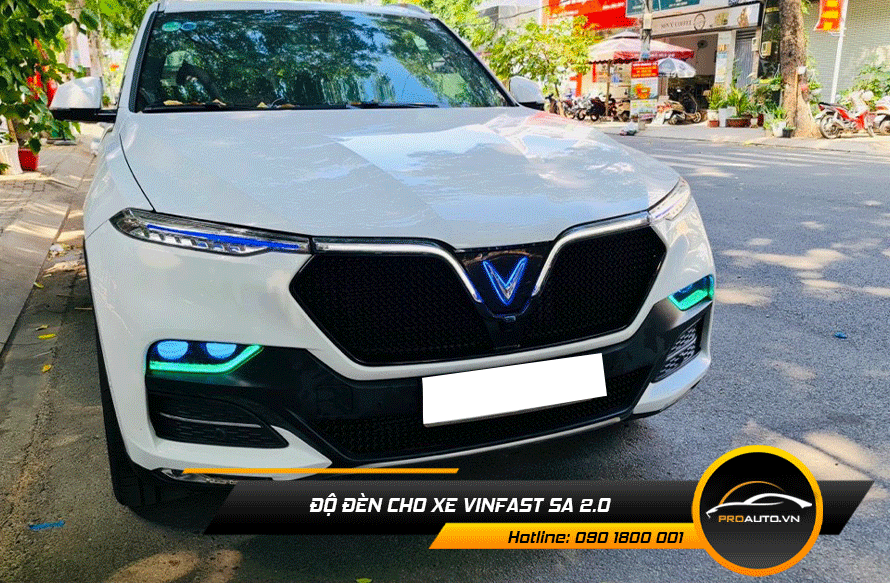 Độ Đèn Tăng Sáng Xe Vinfast Lux A2.0 - Ảnh 2