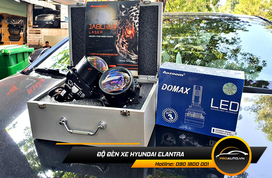 Độ Đèn Xe Hyundai Elantra - Ảnh 3