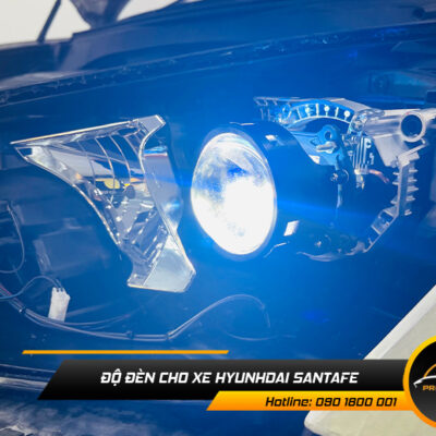 Độ Đèn Xe Hyundai Santafe