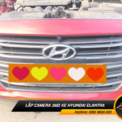 Lắp Camera 360 Độ Xe Hyundai Elantra