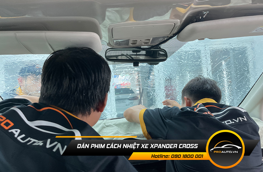 Dán Phim Cách Nhiệt Xe Xpander Cross - Ảnh 3
