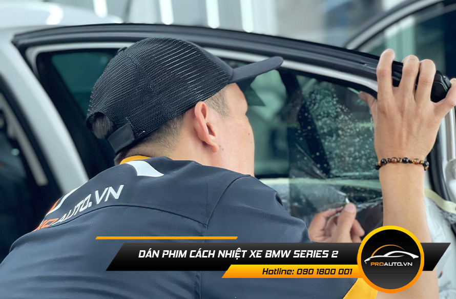 Dán Phim Cách Nhiệt Xe BMW Series 2 - Ảnh 3