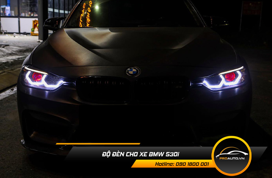 Độ Đèn Xe BMW 530i - Ảnh 2