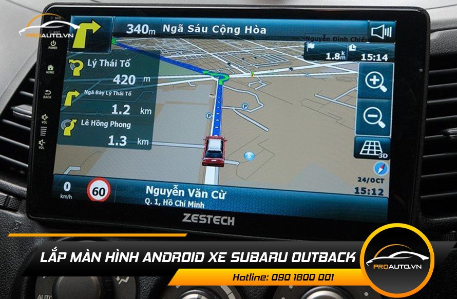 Màn Hình Android Xe Outback - Ảnh 5