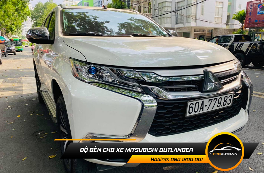 Độ Đèn Xe Mitsubishi Outlander - Ảnh 4
