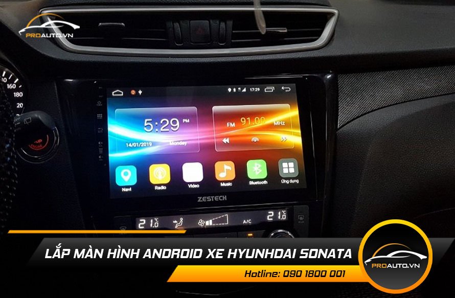 Màn Hình Android Xe Sonata - Ảnh 6