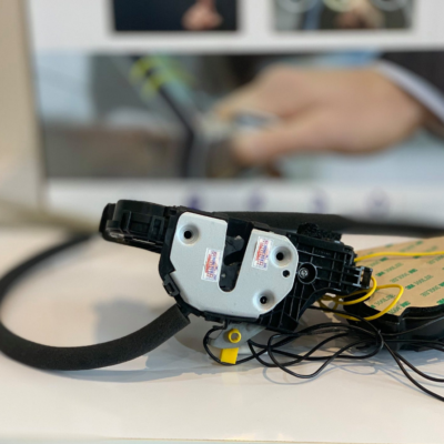 Độ Cửa Hít Ô Tô Xe Hyundai Santafe