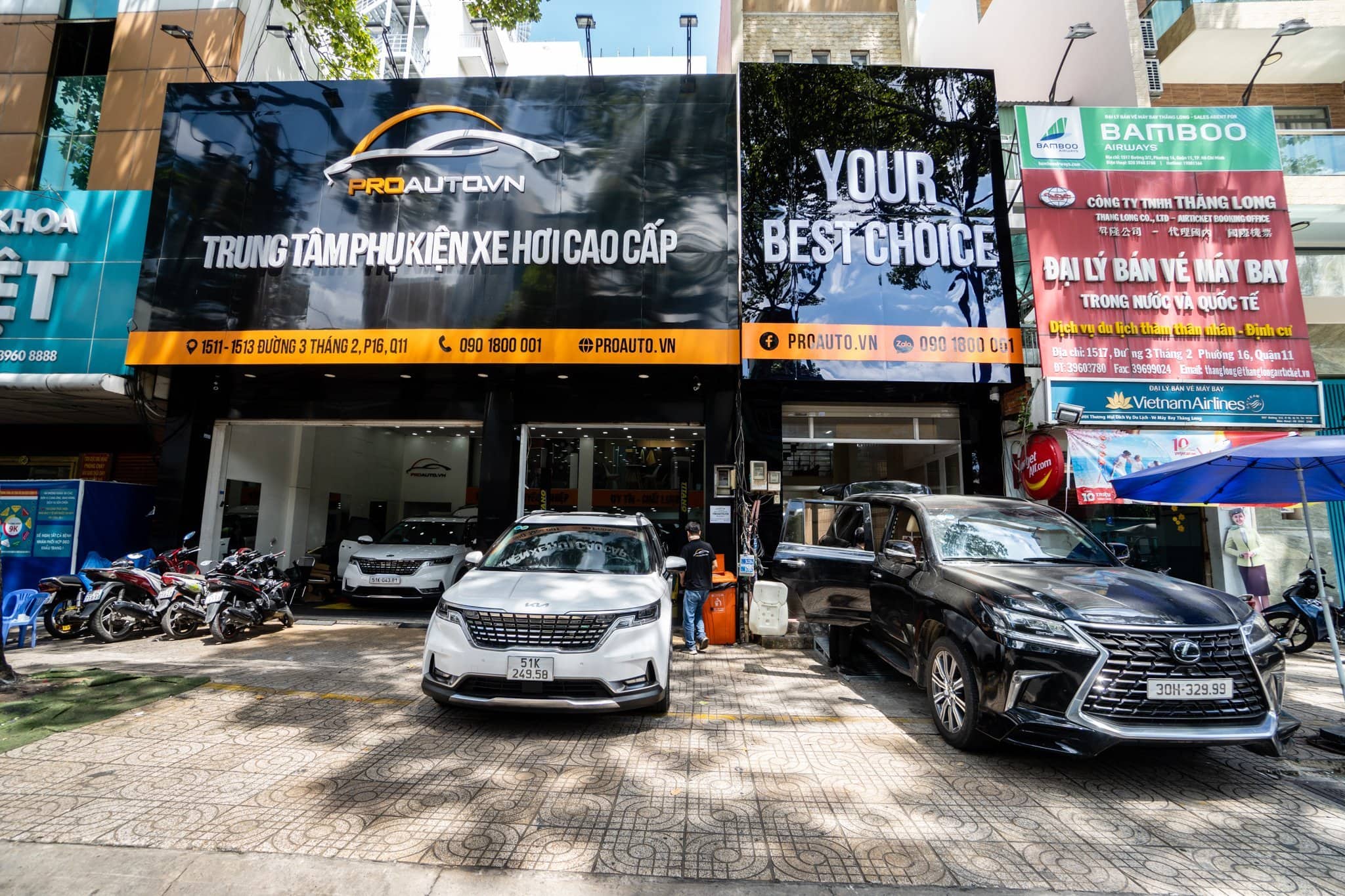 Trung tâm phụ kiện xe hơi cao cấp Proauto.vn Chi nhánh Quận 11