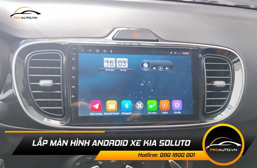 Màn Hình Android Xe Kia Soluto