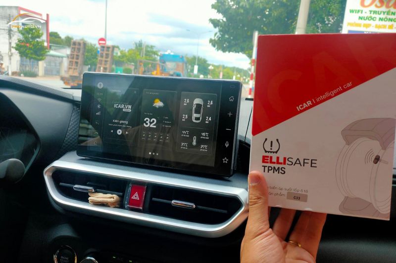 Cảm biến áp suất lốp Icar - Ảnh 2