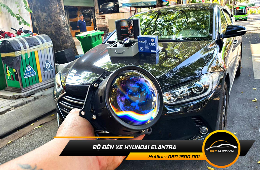 Độ Đèn Xe Hyundai Elantra - Ảnh 4