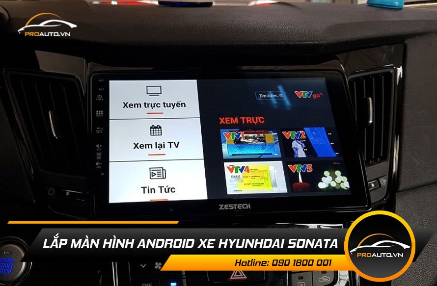 Màn Hình Android Xe Sonata - Ảnh 3