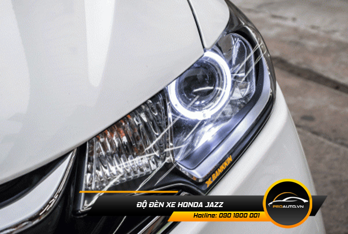 Độ Đèn Xe Honda Jazz - Ảnh 5