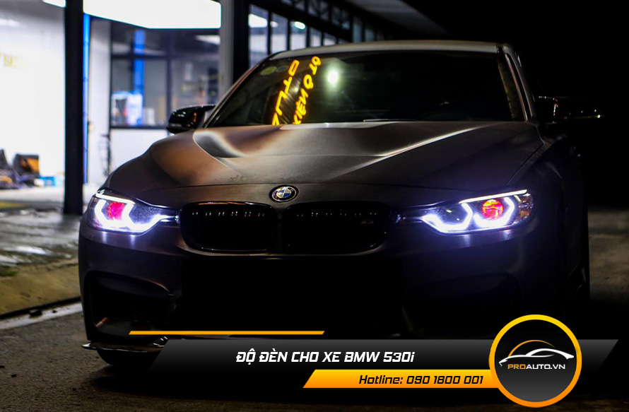 Độ Đèn Xe BMW 530i