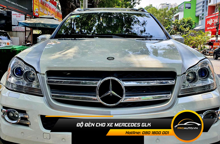 Độ đèn xe Mercedes GLK tạo điểm nhấn cho xế hộp