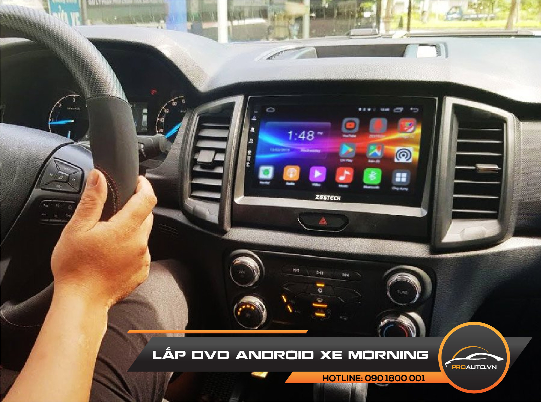 Màn Hình Android Xe Kia Morning - Ảnh 5