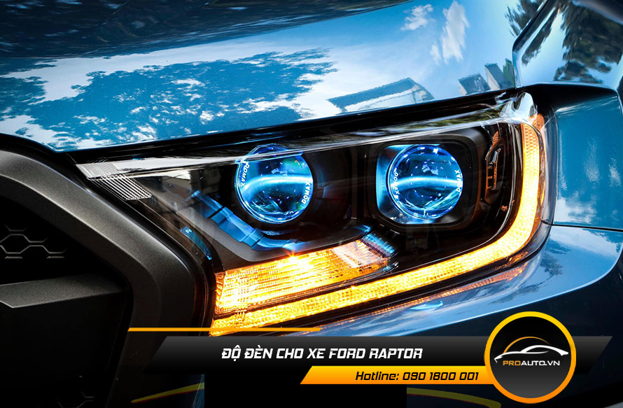 Độ Đèn Xe Ford Raptor - Ảnh 4