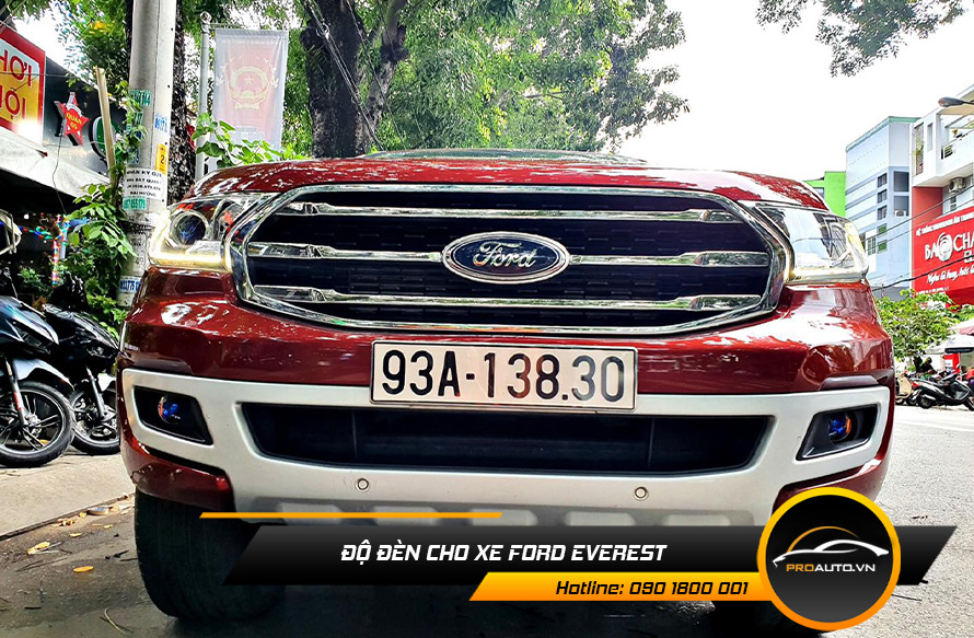 Độ Đèn Xe Ford Everest - Ảnh 3