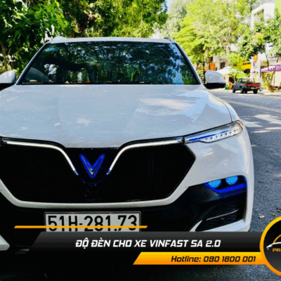 Độ Đèn Tăng Sáng Xe Vinfast Lux A2.0