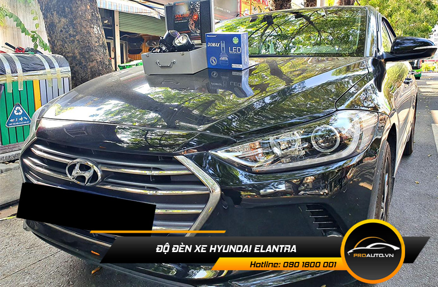 Độ Đèn Xe Hyundai Elantra - Ảnh 5