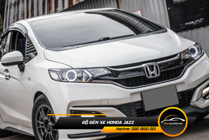Độ Đèn Xe Honda Jazz - Ảnh 2